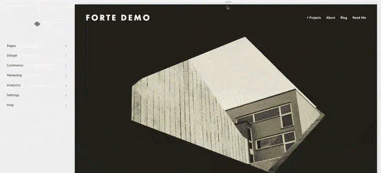 Squarespace Devise View