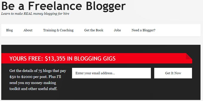 Be a Freelance Blogger
